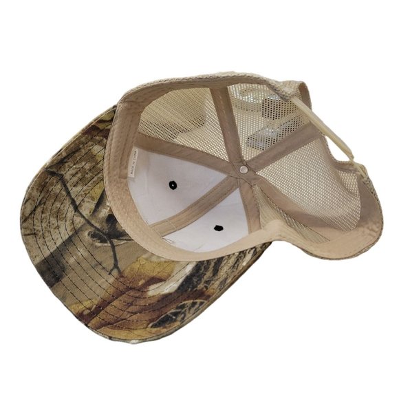 Power Equipment Mesh Camouflage Snapback Cap Realtree Trucker Camo Hat - Picture 9 of 9